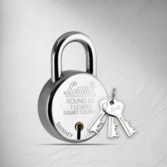 Link New Round BCP 60 MM Padlock