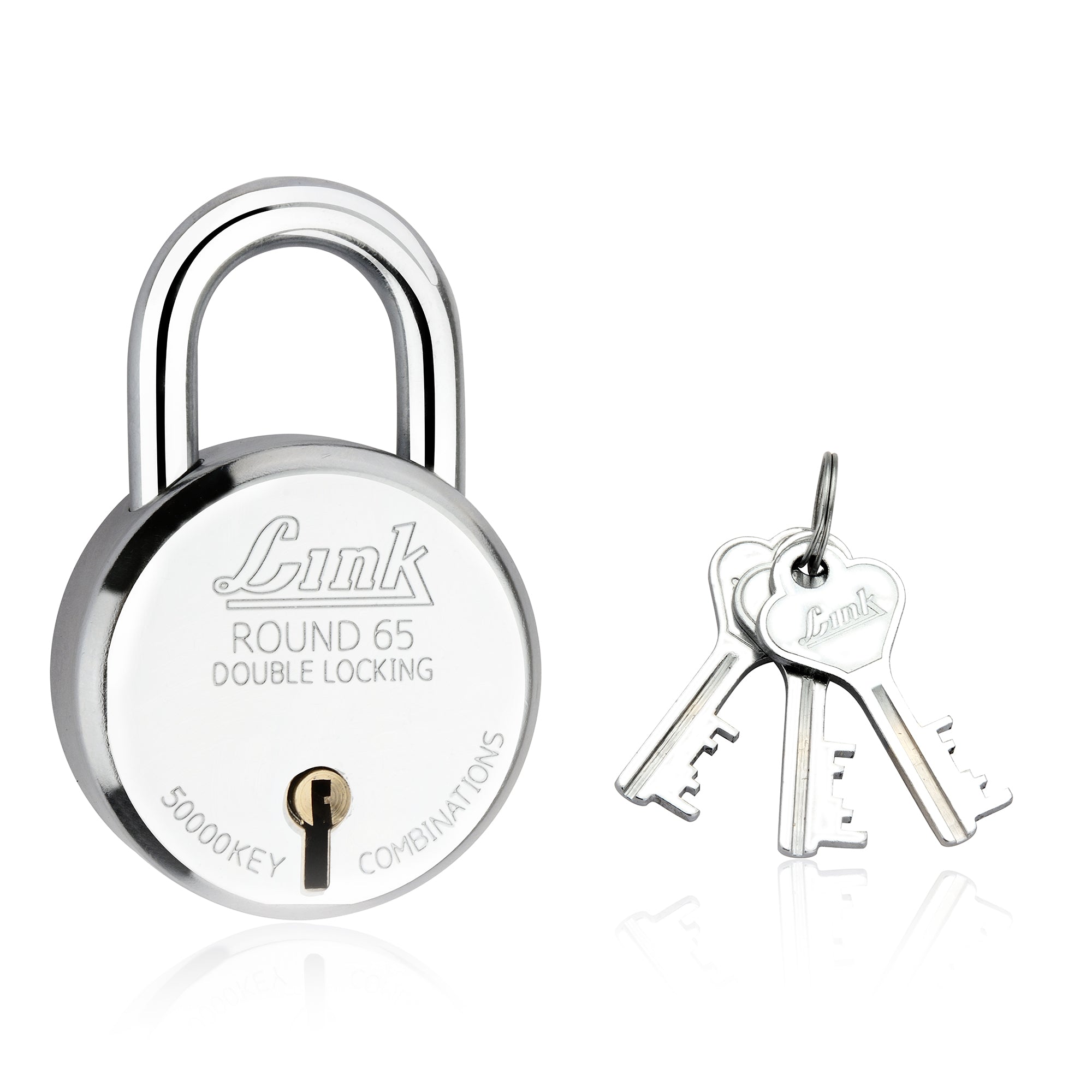 Link New Round BCP 65 MM Padlock