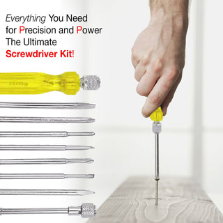 Plabal Tools Screw Driver Kit 8 Blade
