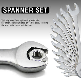 Prabal Tools Double Open Spanner 12 Pcs SET