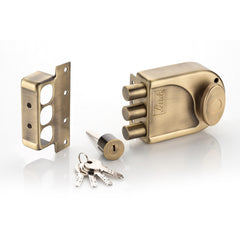 Link Thunderbolt Two Deadbolt With Latch BSK Antique