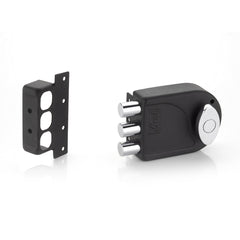 Link Thunderbolt Two Deadbolt With Latch BSK Black