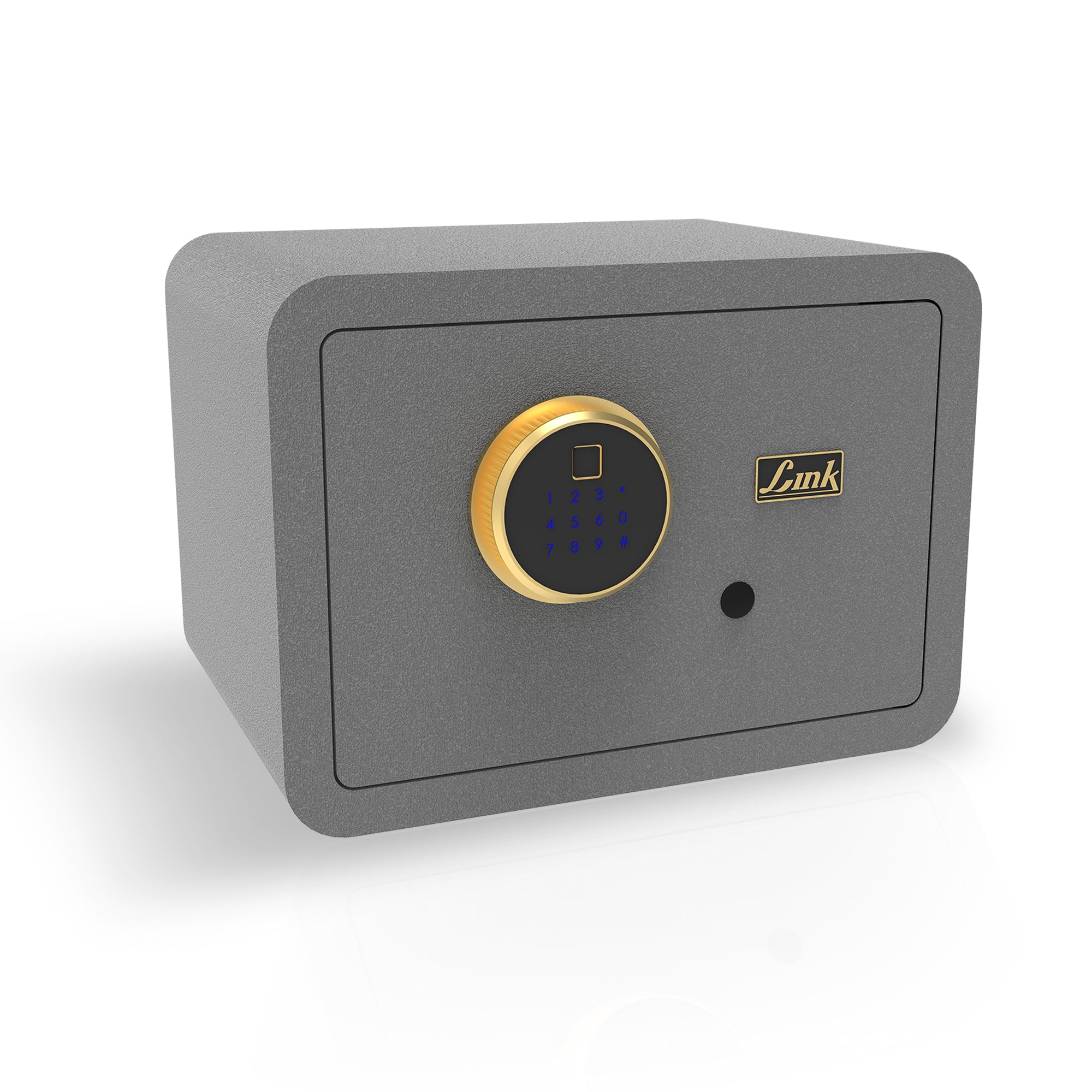 Link Smart Ultron Safe Locker for Home | 17 Litres | Digital Lock | Locker Safe For Home | Master & User PIN Code Access | Fingerprint Locker | Tijori Locker | Motorized locker | Automatic locking and unlocking | Grey