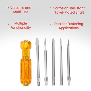Plabal Tools Mulitpurpose Screw Driver kit with Tester