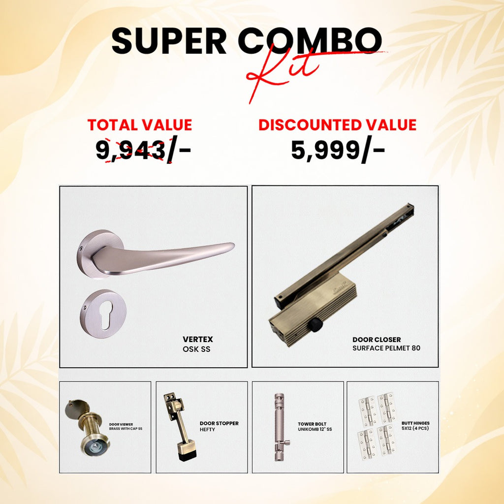 Link Elite Door Fittings Vertex Kit