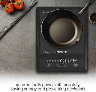Mewto Claro Induction Cooktop 1200W Push Button