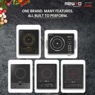 Mewto Claro Induction Cooktop 1200W Push Button