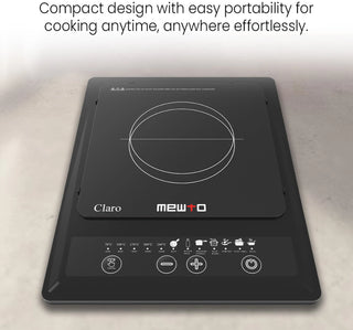 Mewto Claro Induction Cooktop 1200W Push Button