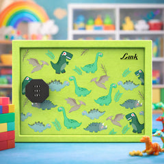Link Smart My Safe Box – Premium Combination Lock Money Bank for Kids | No Keys or Batteries Needed | Durable Design, 5.7L Capacity | Fun, Colorful Safe for Saving | Lime Green Color