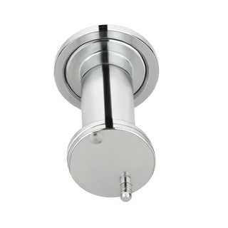 Link Door Eye White Metal Without Cover CP- Size 35-52 mm
