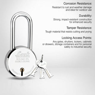 Link New Round BCP 65 MM - LS Padlock