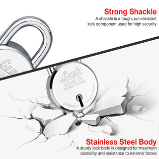 Link New Round BCP 65 MM Padlock
