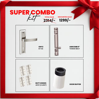 Link Prestige Door Fittings Onyz Handle Kit