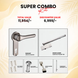 Link Elite Door Fittings Radiant Kit