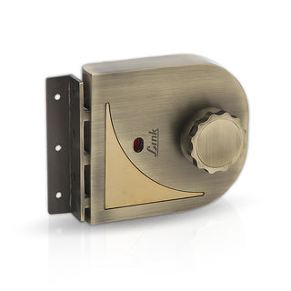 Link Setu Rim Lock BSK Antique | Double Door Lock